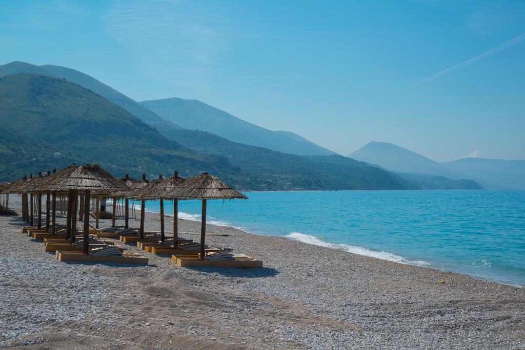 Vila Florika Hotel Borsh Kültér fotó