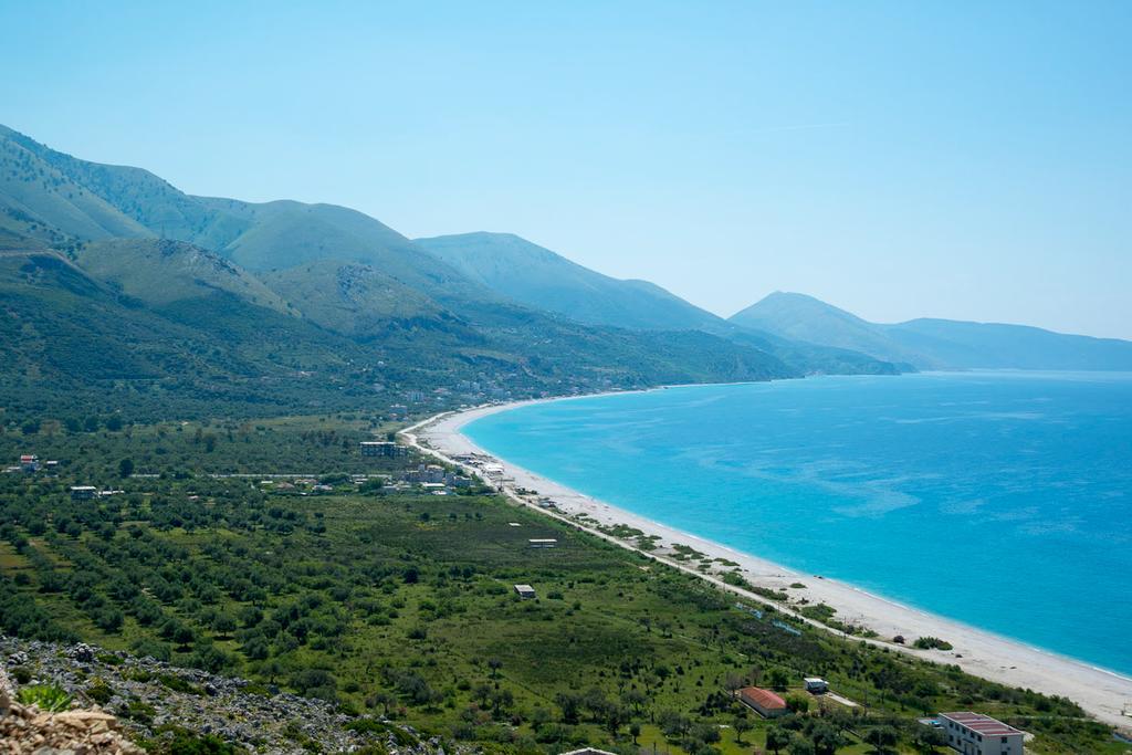 Vila Florika Hotel Borsh Kültér fotó